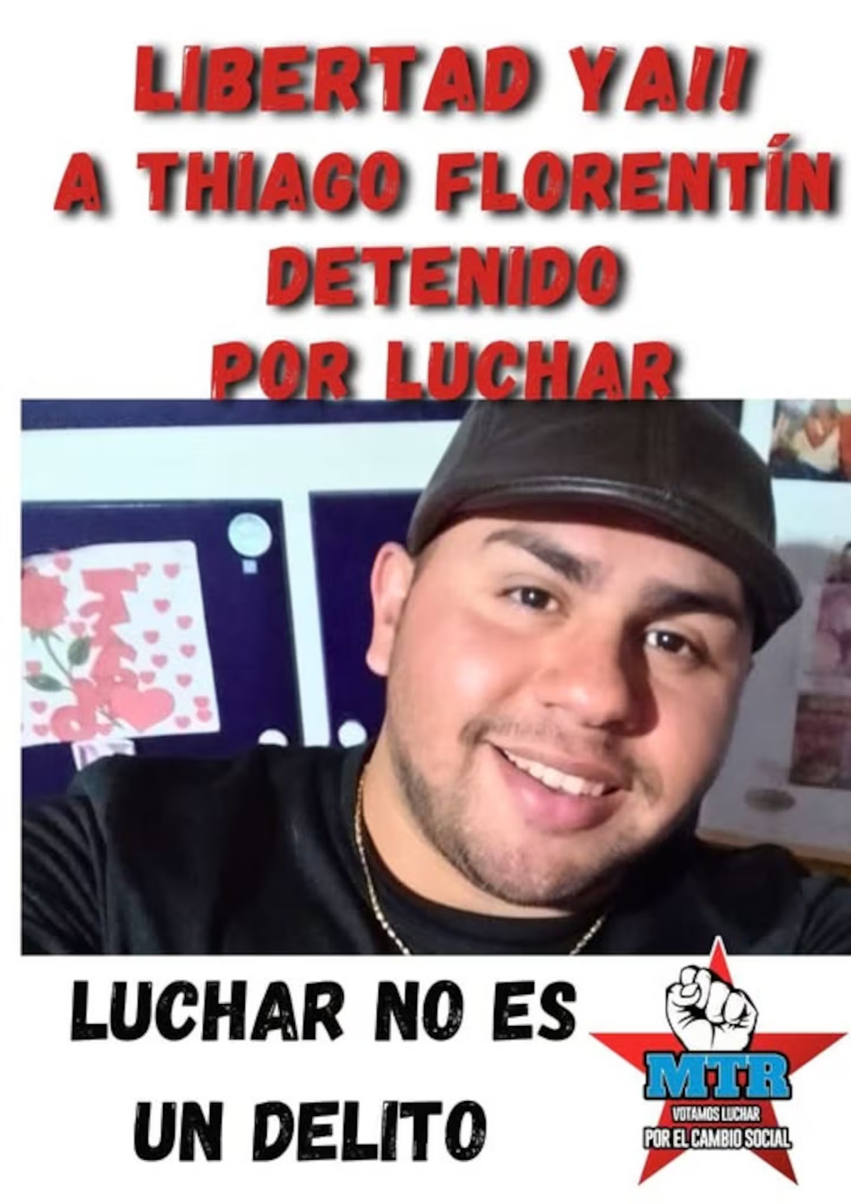 El joven de Alejandro Korn que aún permanece detenido en Lomas de Zamora. 