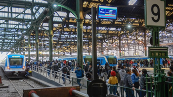 Problemas en Constitución generan atrasos en cinco ramales del Tren Roca