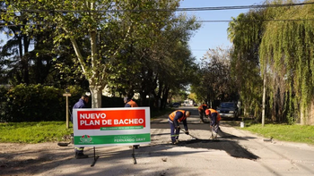 Obras de bacheo en Monte Grande: qué calles están cerradas al tránsito