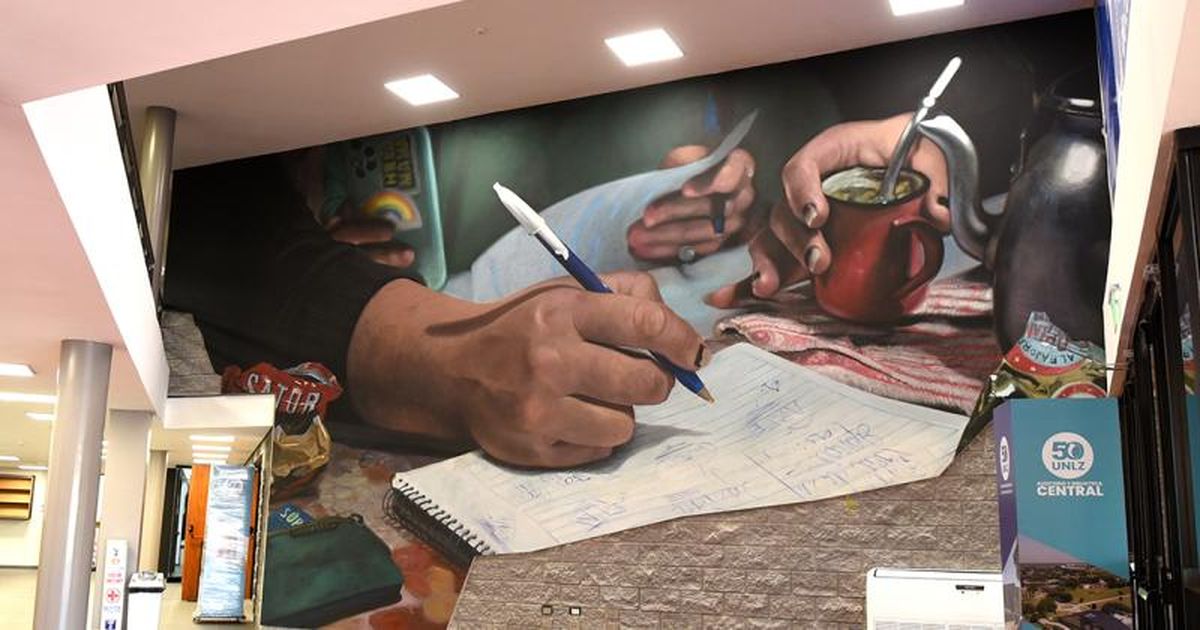 Un mural de la Universidad de Lomas compite como mejor del mundo