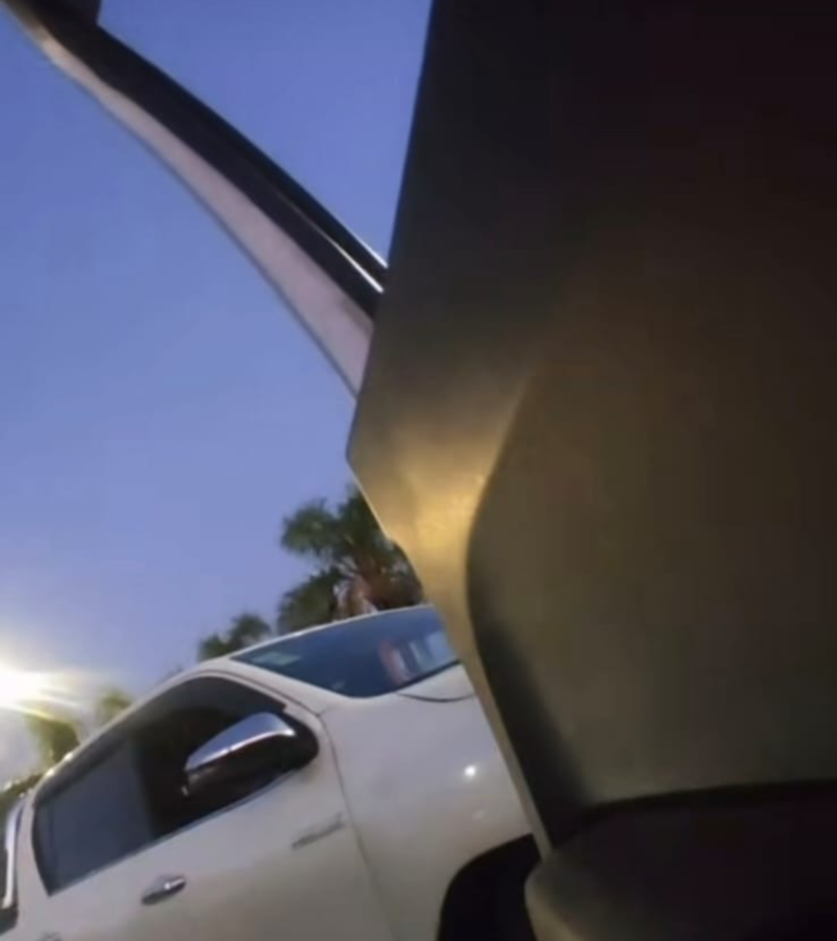 La camioneta que, seg&uacute;n explicaron desde "Patitas Glew", provoc&oacute; el impacto en Glew.