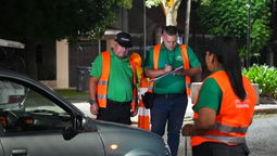 esteban echeverria: realizaron operativos de seguridad en plazas junto con la policia bonaerense