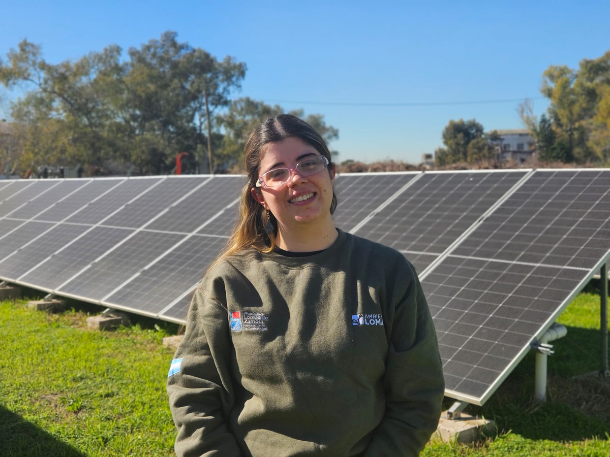 Natalia Pajoni, de la Secretaría de Ambiente de Lomas de Zamora. Natalia Pajoni, de la Secretaría de Ambiente de Lomas de Zamora.
