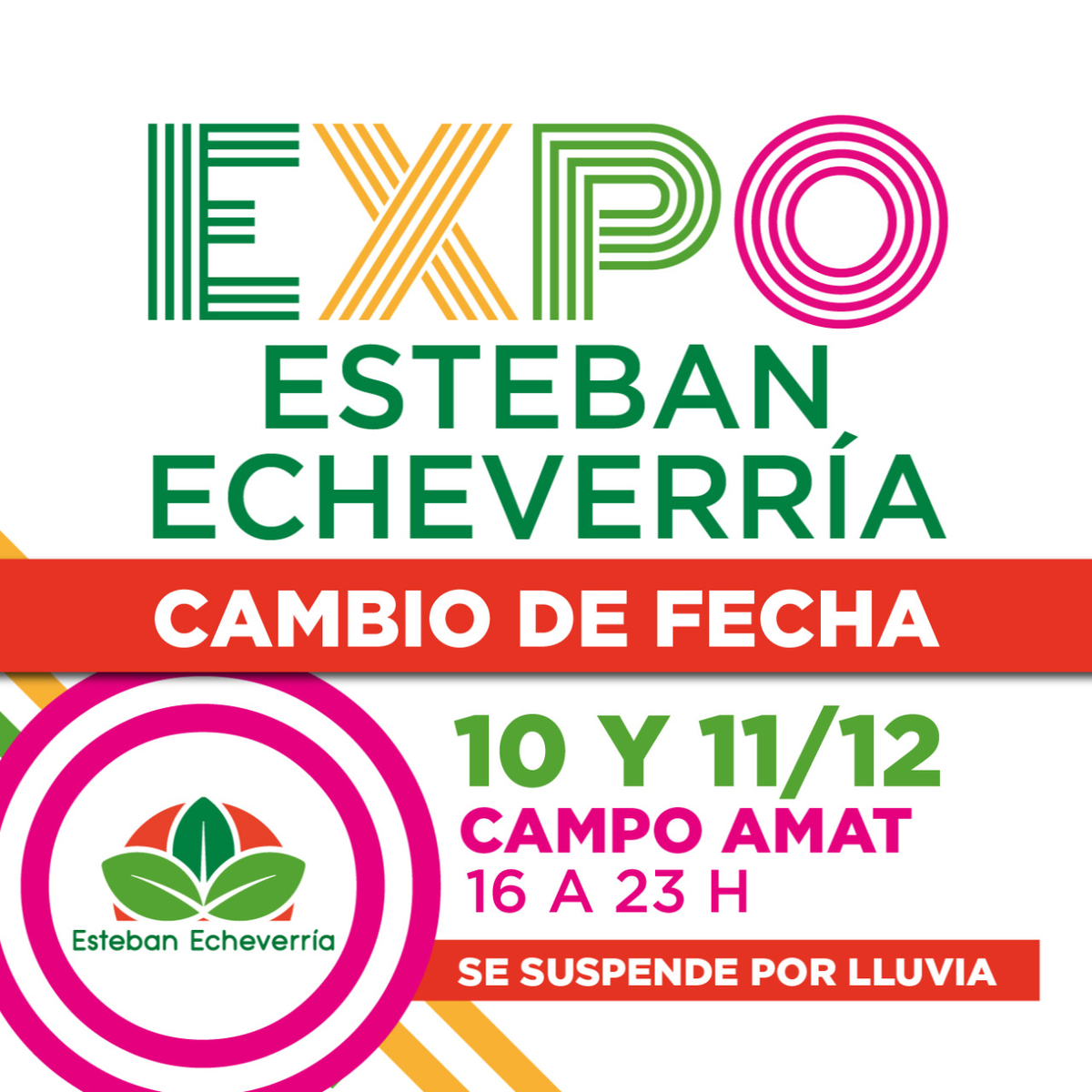 El evento se realizará en Campo Amat, Monte Grande.