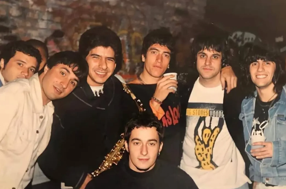 La banda Viejas Locas fue conocida en los 90'.