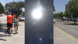 con hasta 38 grados, asi se vive la ola de calor en la region