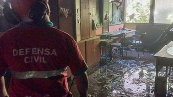 Se incendió una escuela en Lanús y debieron suspender las clases