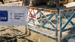 por obras de mantenimiento de aysa, preven cortes de servicio de agua en lomas