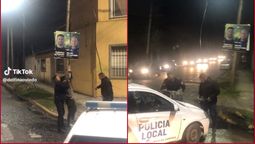 Ladrón intentó robar un cable en Lomas: quedó filmado y cayó detenido.