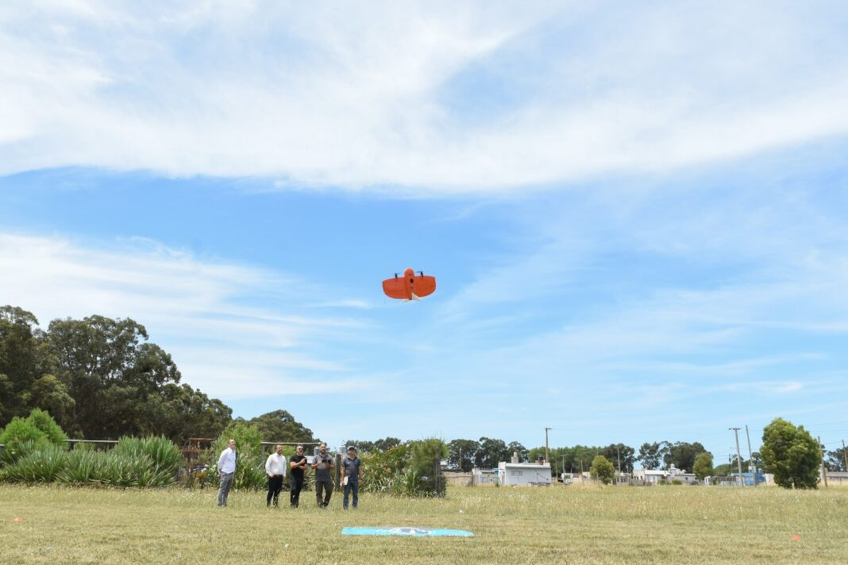 Las autoridades presentaron el artefacto. Las autoridades presentaron el artefacto.