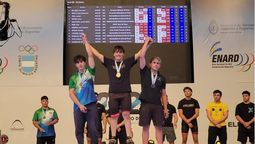 gran desempeno de almirante brown en el campeonato nacional de levantamiento pesas en el cenard