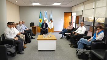 Esteban Echeverría: Fernando Gray se reunió con el gerente general de Edesur