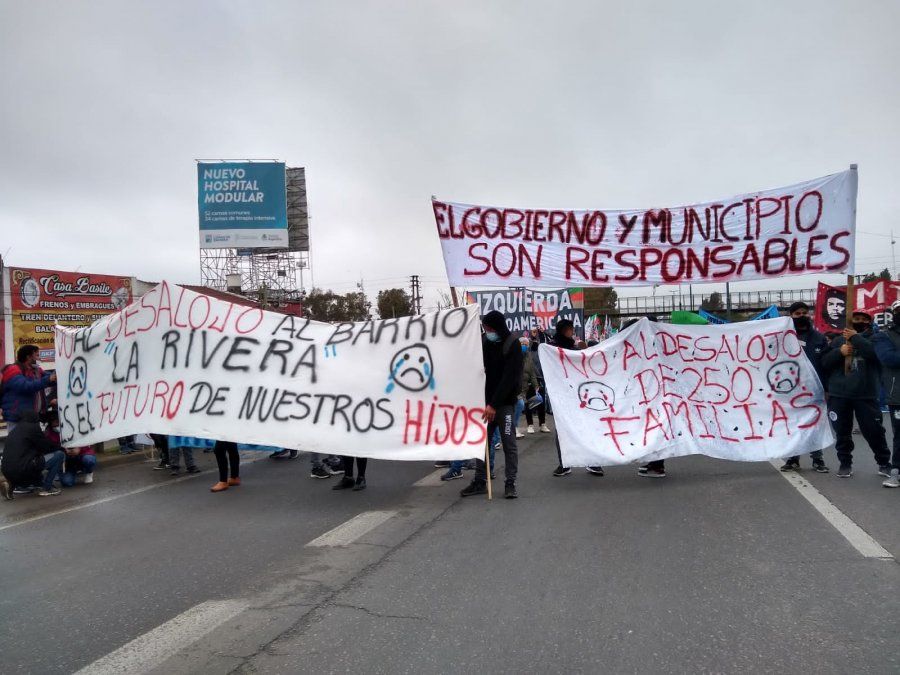 Corte, protesta y caos de tránsito en Puente La Noria