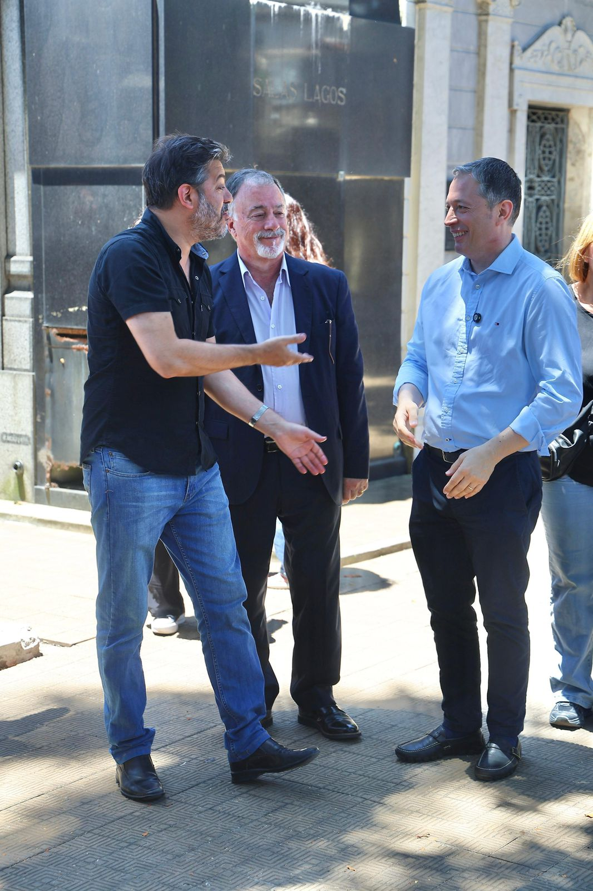 Fernando Gray en el homenaje al General Dorrego. Fernando Gray en el homenaje al General Dorrego.