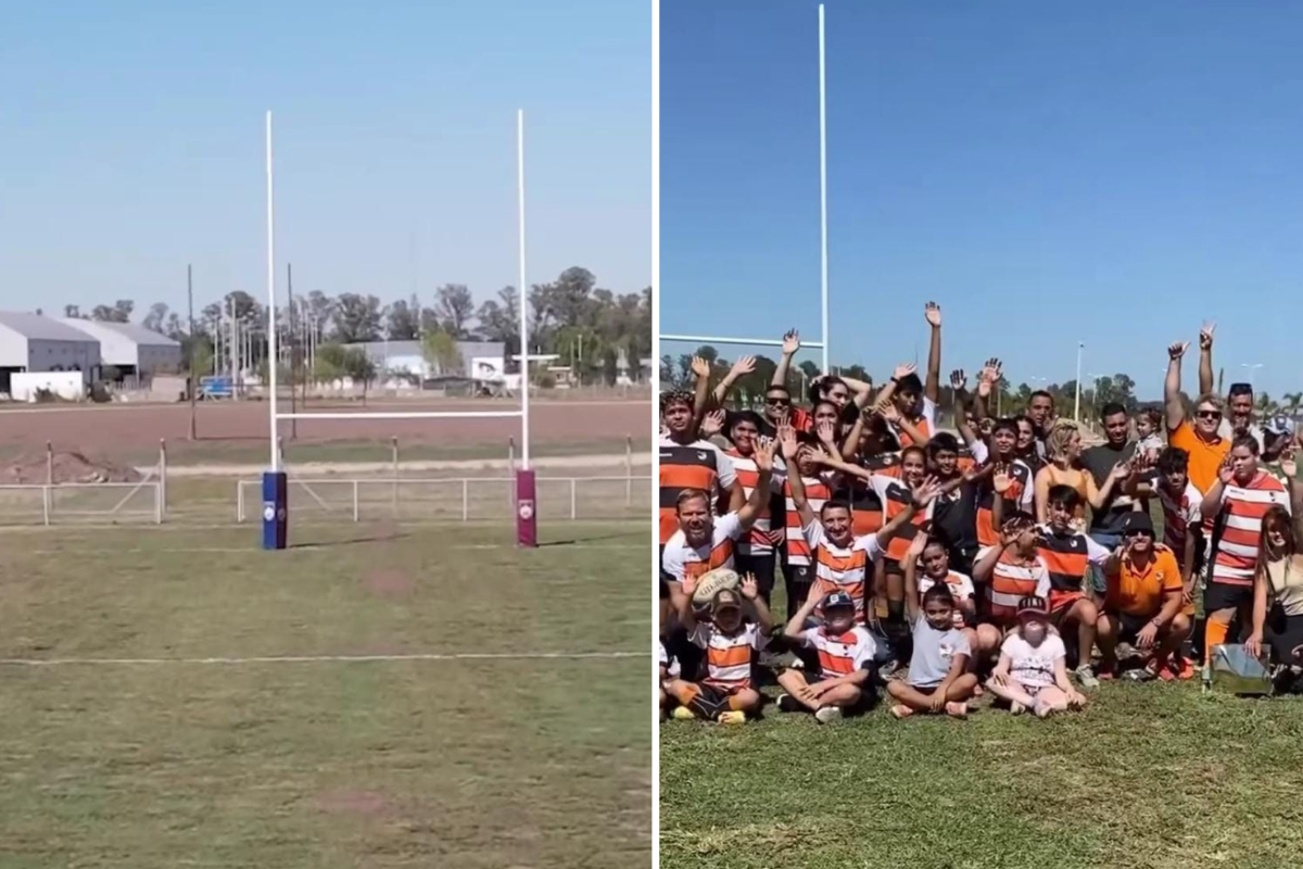 El Club de Rugby Ezeiza podrá jugar de local por primera vez: les entregaron un nuevo predio