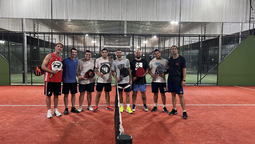 adcc: comenzo el torneo apertura 2025 de padel