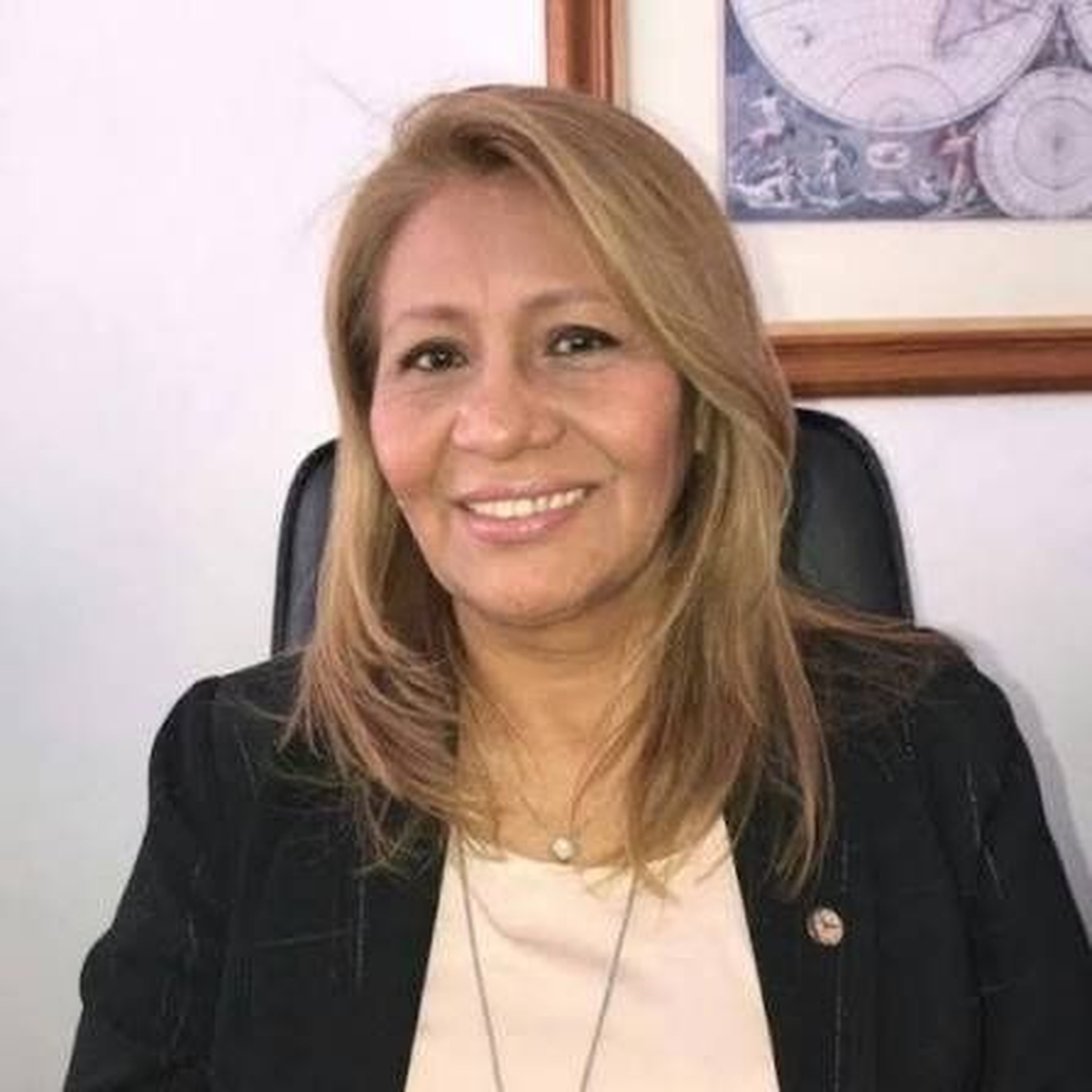 Yolanda Durán, representante de los comerciantes chinos. Yolanda Durán, representante de los comerciantes chinos.
