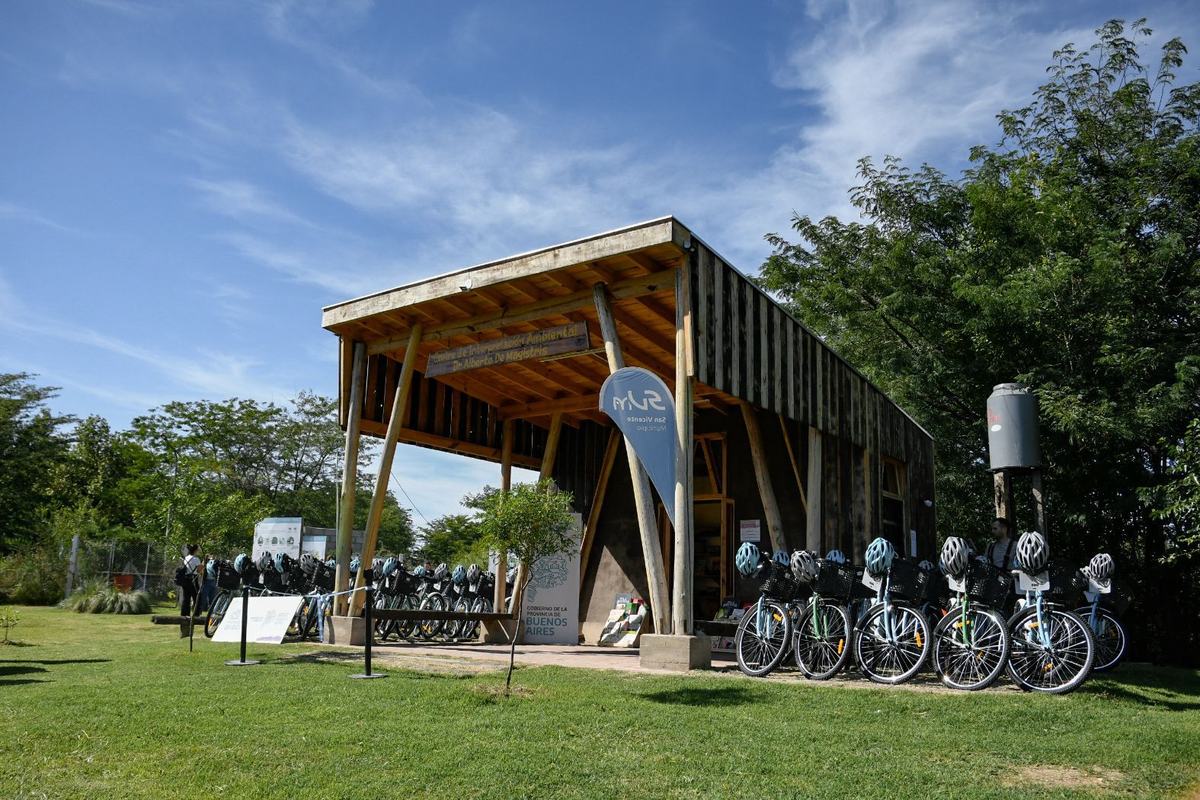 Las ecobicis serán destinadas a paseos y recorridas por la reserva natural.