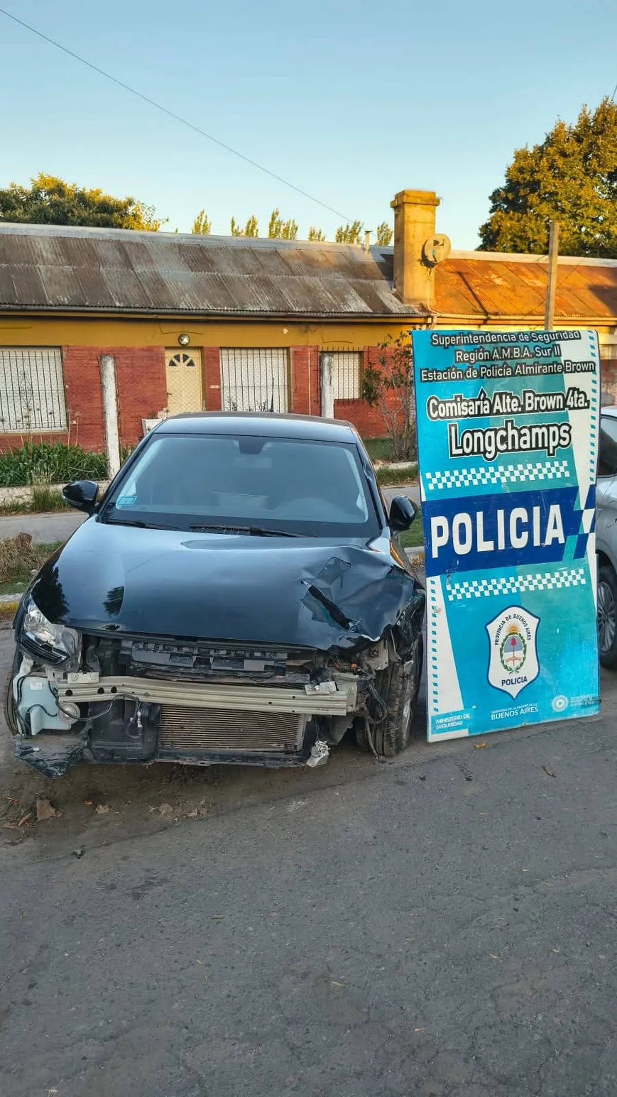 La comisar&iacute;a 4ta de Longchamps actu&oacute; en el caso.