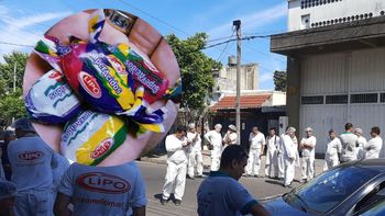 Paro en la fábrica de caramelos Lipo de Lanús: trabajadores reclaman el pago de sus salarios