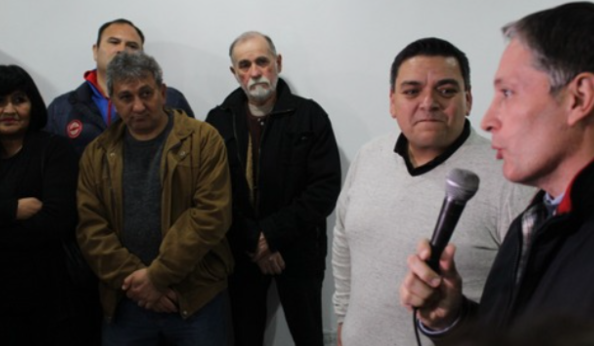 Los dirigentes de FEFIJEE celebraron junto a Fernando Gray los 34 a&ntilde;os de la federaci&oacute;n.