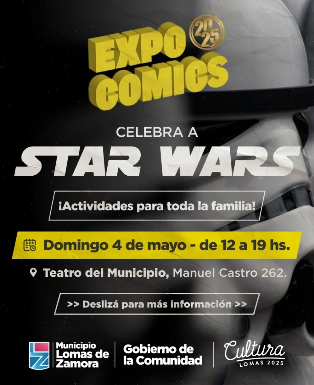 El evento se llevará a cabo en el Teatro del Municipio de Lomas el próximo 4 de mayo. El evento se llevará a cabo en el Teatro del Municipio de Lomas el próximo 4 de mayo.