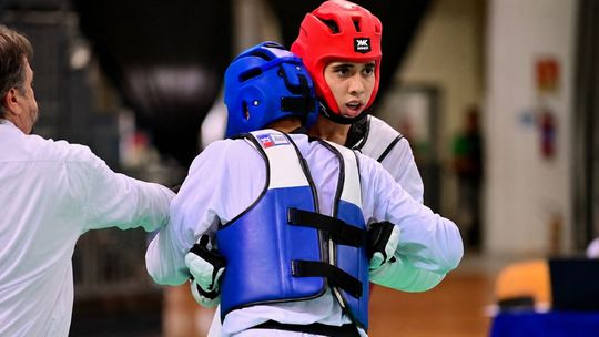 Taekwondistas de Almirante Brown compitieron en Brasil y quedaron entre los seis mejores de América