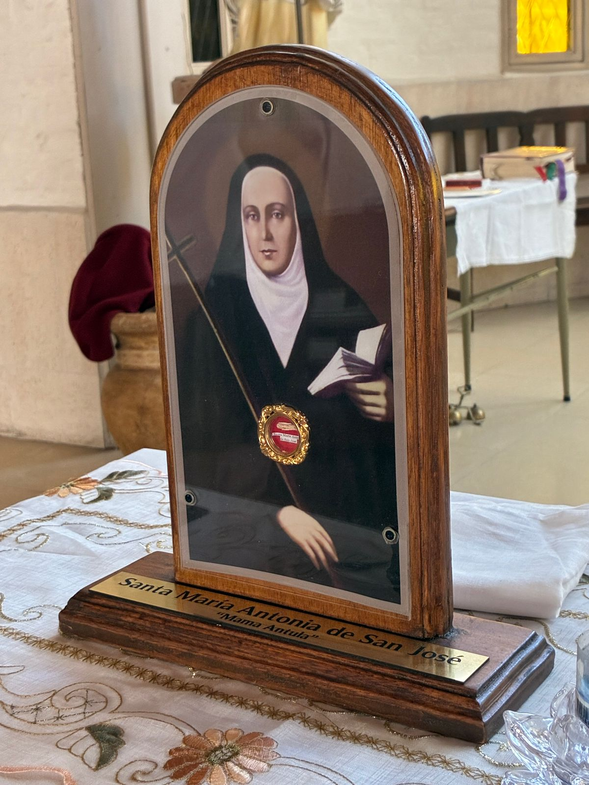 “El tener las reliquias tiene que ver con la misión misma, con salir al encuentro y anunciar”, explicó Andrés Vallejos, rector del Seminario de la Diócesis.