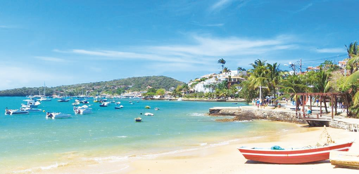 Entre los lugares que eligieron los vecinos para vacacionar, Brasil se encuentra en primer lugar.  