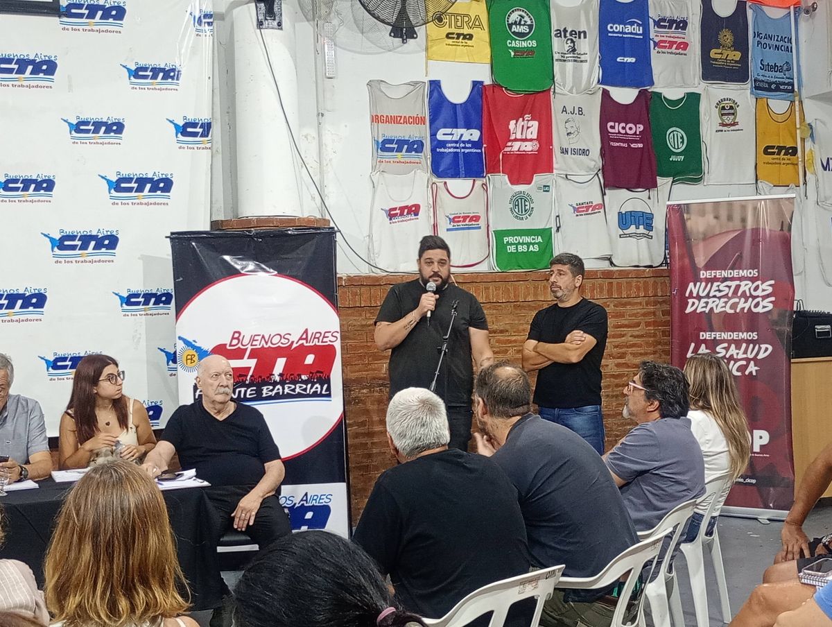 La CTA anticipó un paro y movilización el día que el Senado trate la reforma laboral impulsada por el Gobierno.