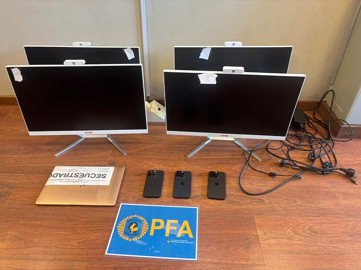 Secuestraron varios elementos para la causa.