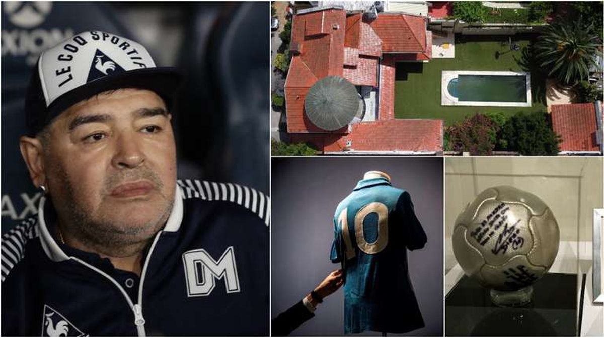 La subasta de Maradona recaudó solo 26 mil dólares: qué se vendió y a qué precio