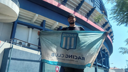 fue de san vicente a paraguay caminando para ver a racing en la final de la copa sudamericana