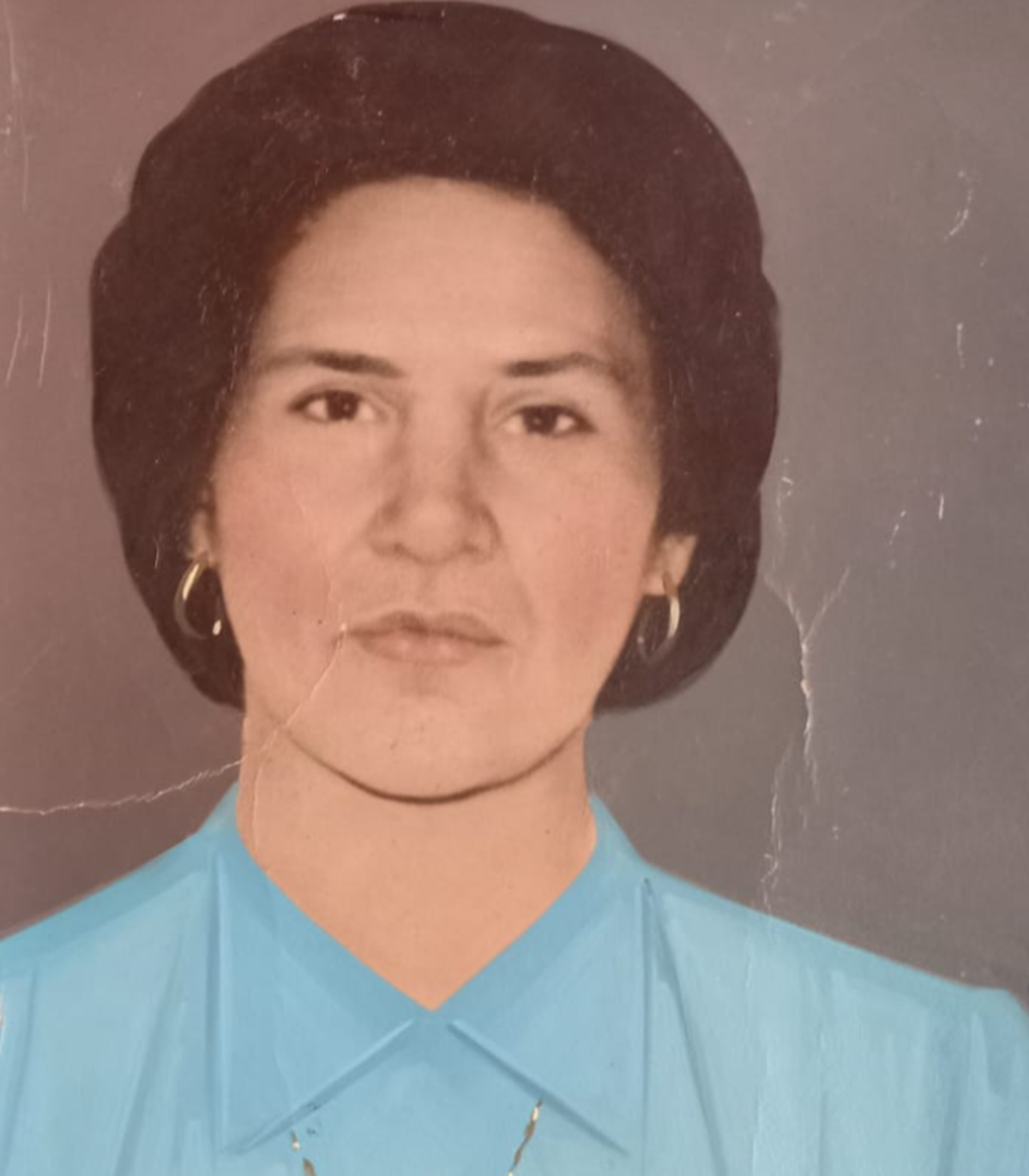 Un retrato de la vecina cuando era joven.