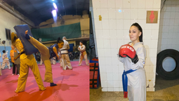 una taekwondista de monte grande luchara por el cinturon latino en el jagüel