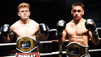 Dos peleadores de Alejandro Korn salieron campeones de kickboxing