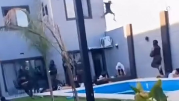 Esteban Echeverría: una pista en redes sociales ayudó a la Policía a encontrar la pool party en 9 de Abril