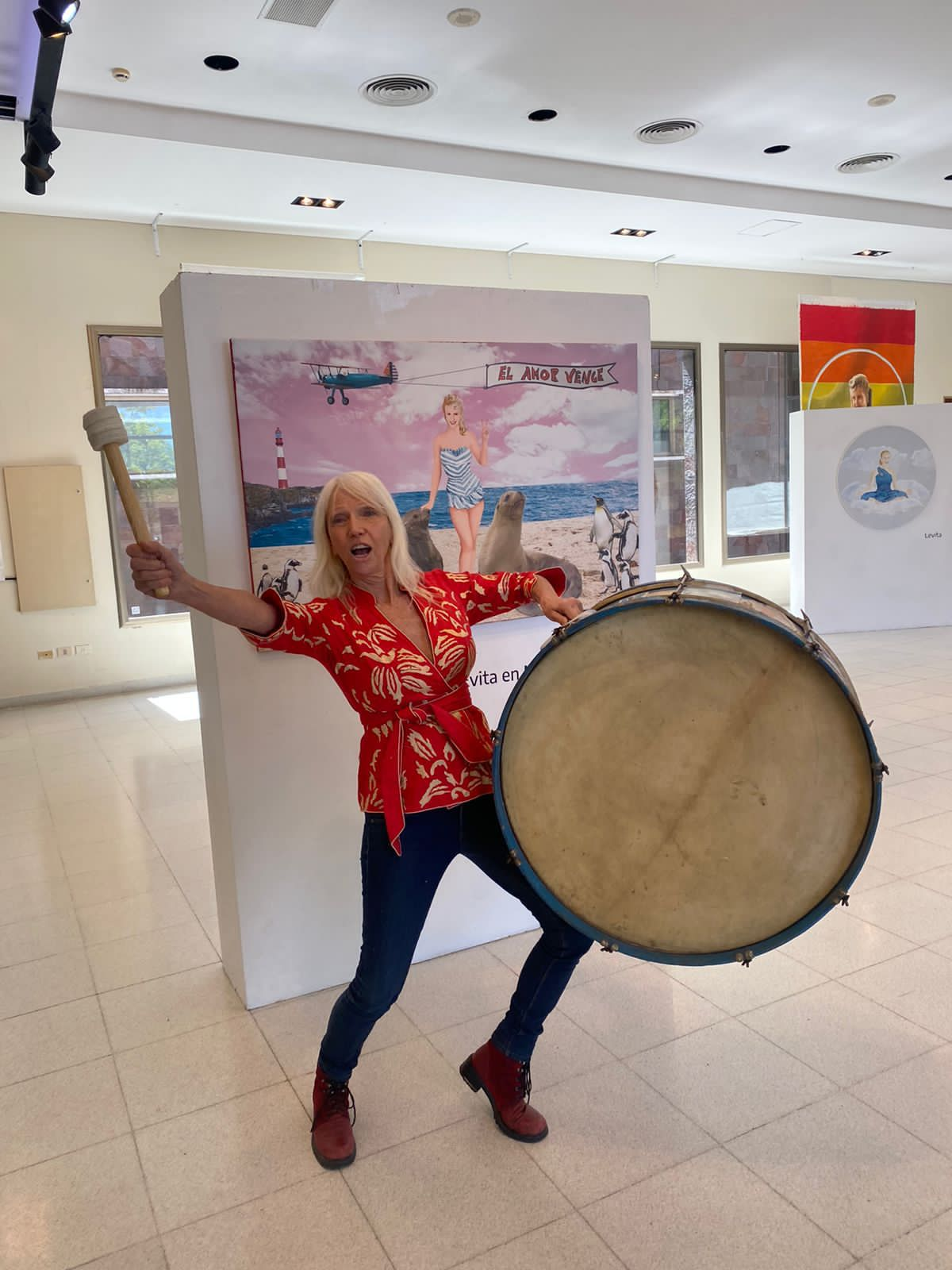 Marina Olmi tiene 60 a&ntilde;os y es artista pl&aacute;stica.