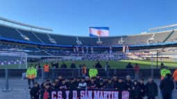 la emocion de los chicos de san martin de monte grande en la despedida de messi