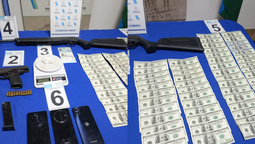 un menor secuestrado, armas y droga en san vicente: detuvieron a un hombre y su pareja trans