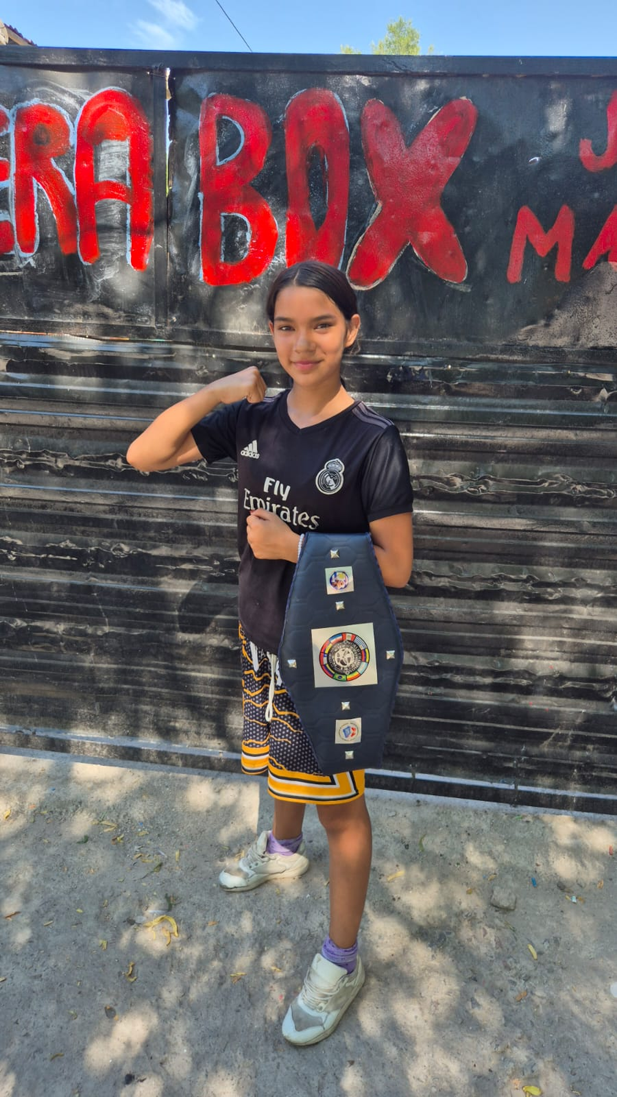 Tiene más de 50 peleas en el boxeo.