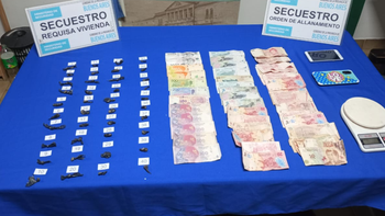 San Vicente: detuvieron a una pareja por venta de droga tras una denuncia por amenazas
