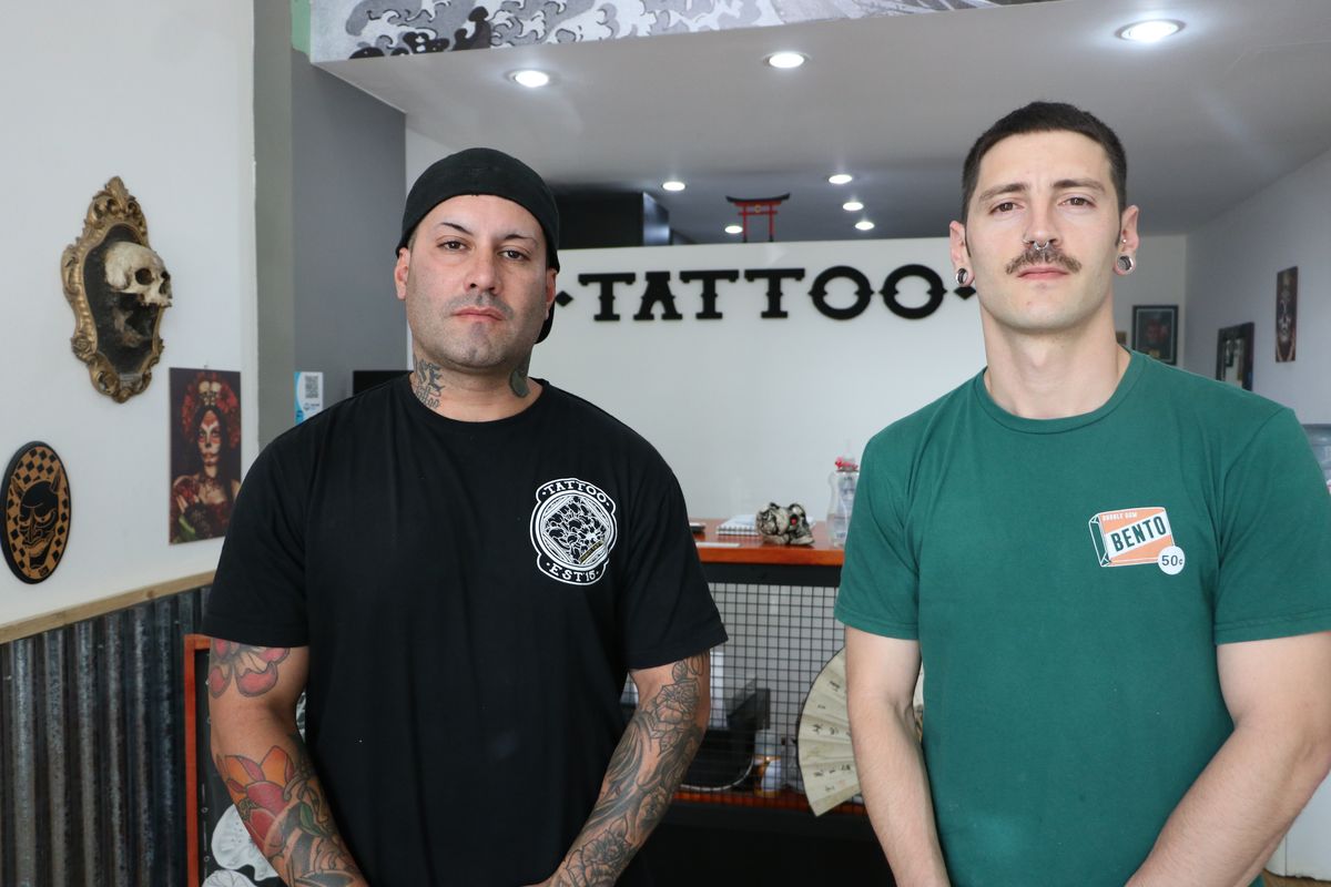 Juan Fioriti y David Grande, de 