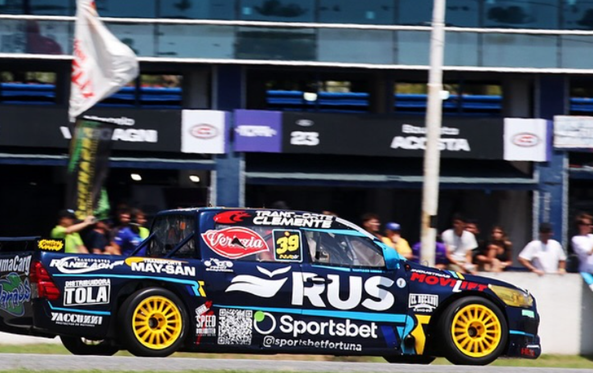 El vecino corrió este domingo en el TC Pista Mouras. 