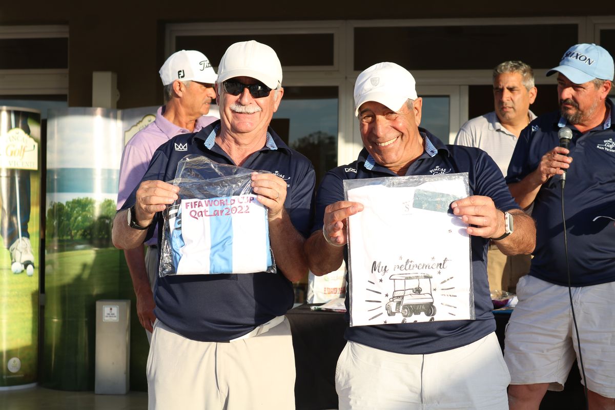 Los golfistas amateurs se llevaron premios por su desempeño en el torneo 