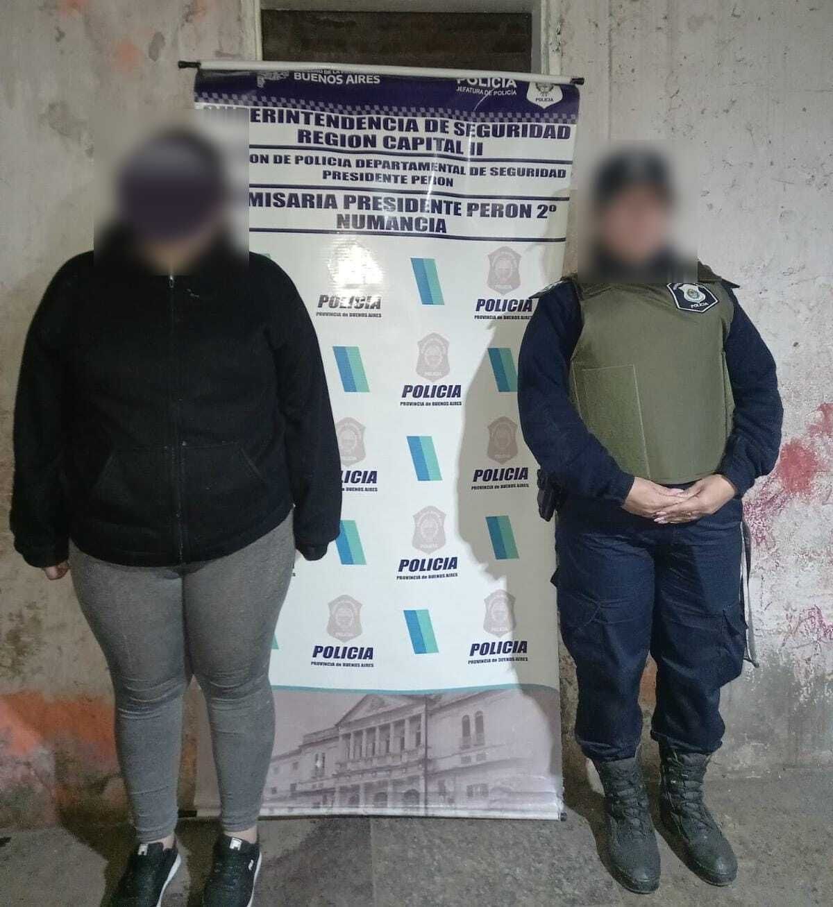 Durante el operativo en Guernica fueron detenidos cuatro mujeres y dos hombres. 