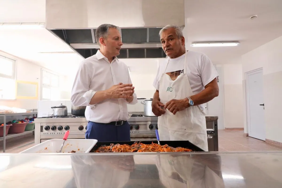 Este año se inauguró la obra de remodelación de la cocina y el comedor.