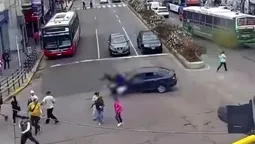 El hecho ocurrió sobre la Avenida Hipólito Yrigoyen, en Lanús.