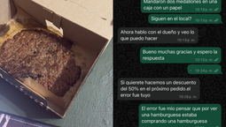 conurbano viral: pidio dos extra carne y solo le mandaron los medallones sin el pan