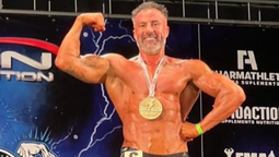 leopoldo luque, el medico de maradona que vivia en adrogue, gano un torneo de fisicoculturismo
